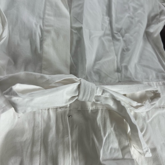 rag & bone White Embroidered Button-Up Romper - Picture 10 of 16